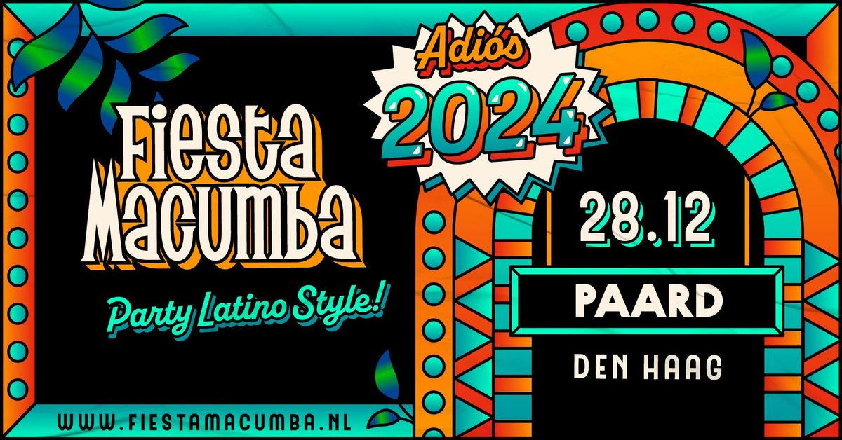 Fiesta Macumba 'Adi\u00f3s 2024' \ud83e\udd73 Paard Den Haag