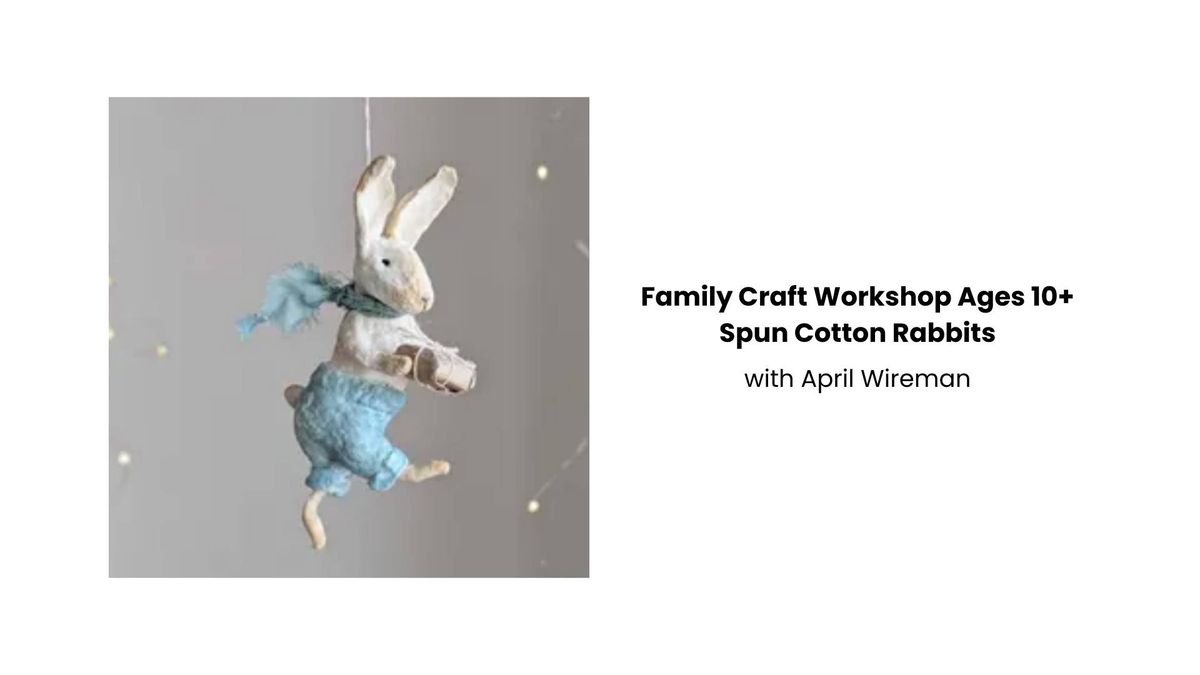 Spun Cotton Rabbits