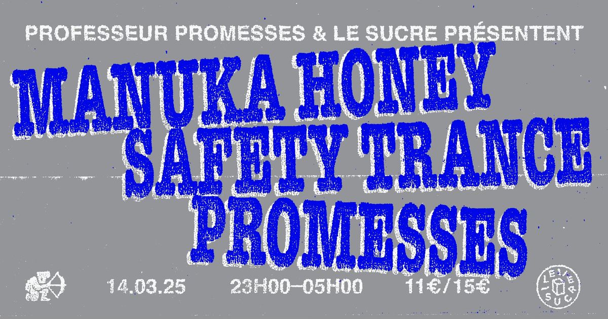 mini club x Professeur Promesses \u2756 Cardopusher \/ Safety Trance, Manuka Honey, Promesses