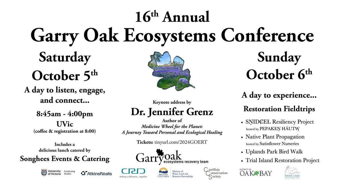 16th Annual Garry Oak Ecosystems Conference