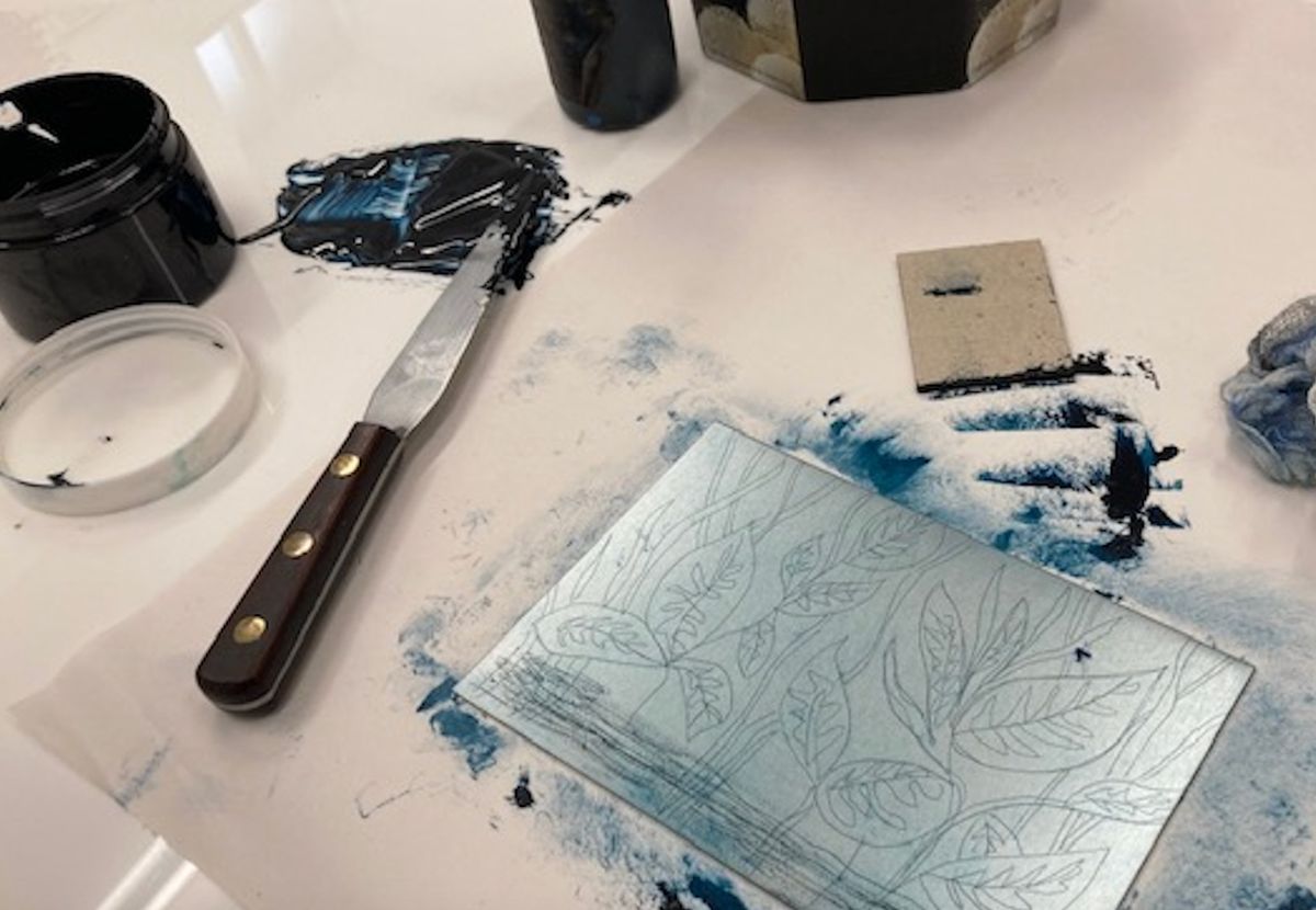 Etching with Copper Sulphate