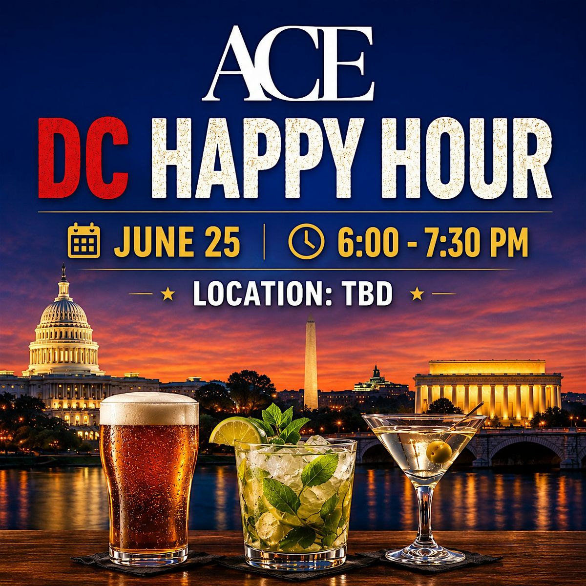ACE DC Happy Hour - June 25