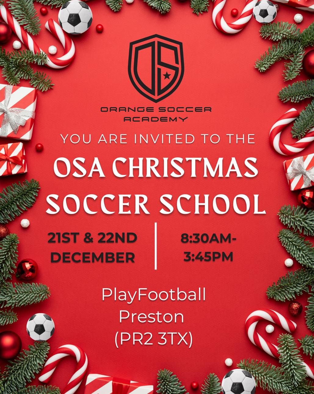 Christmas Soccer School! \ud83c\udf85\u26bd\ufe0f\ud83e\uddd1\u200d\ud83c\udf93