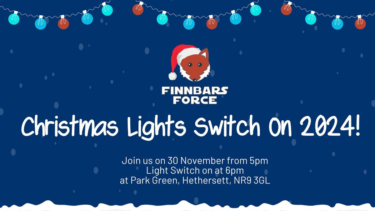 Finnbar's Christmas Lights - Switch On 2024