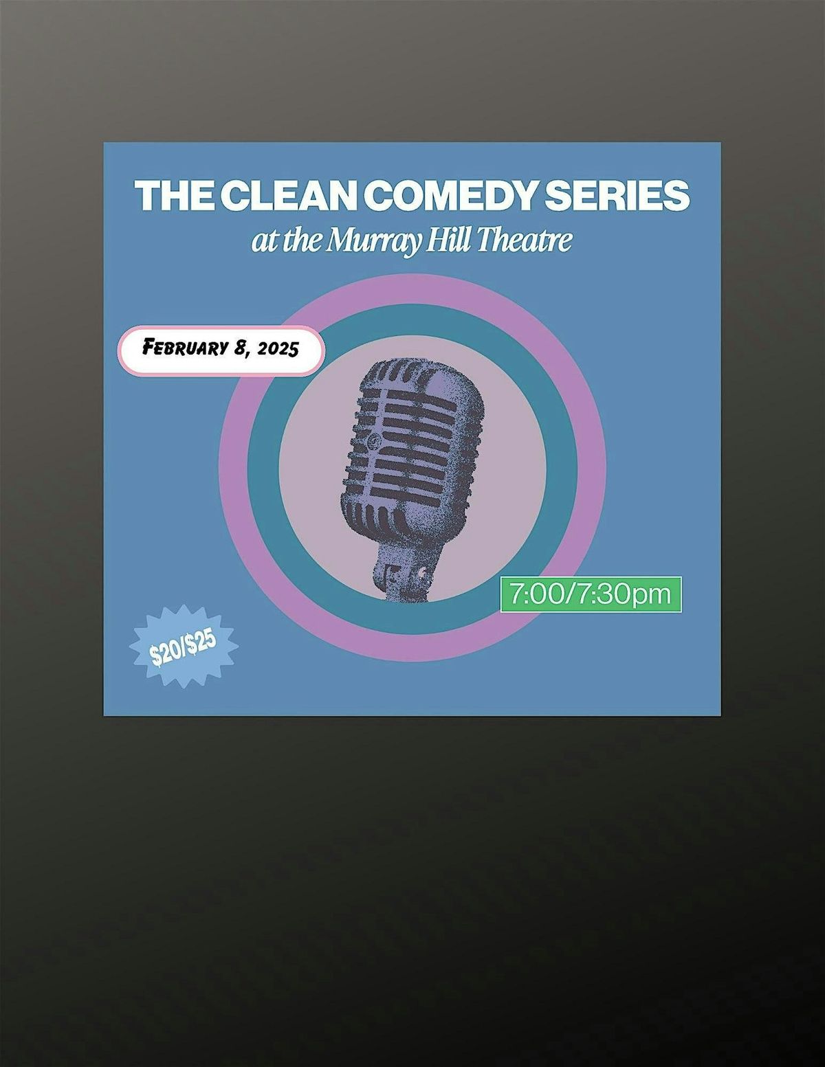 Clean Comedy Series  w  Host Mike Freed