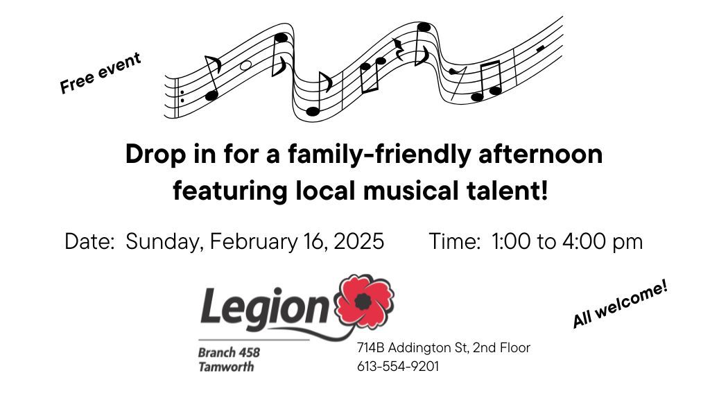 Enjoy Local Talent at the Legion