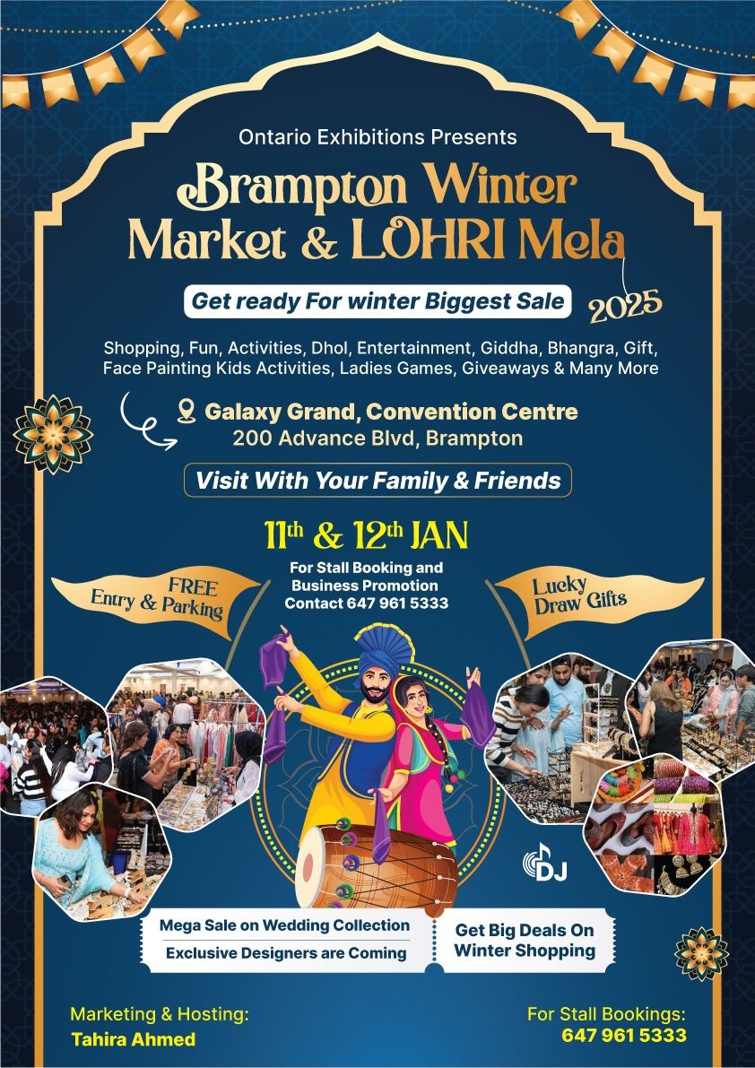 Brampton Winter Market & Lohri Mela 