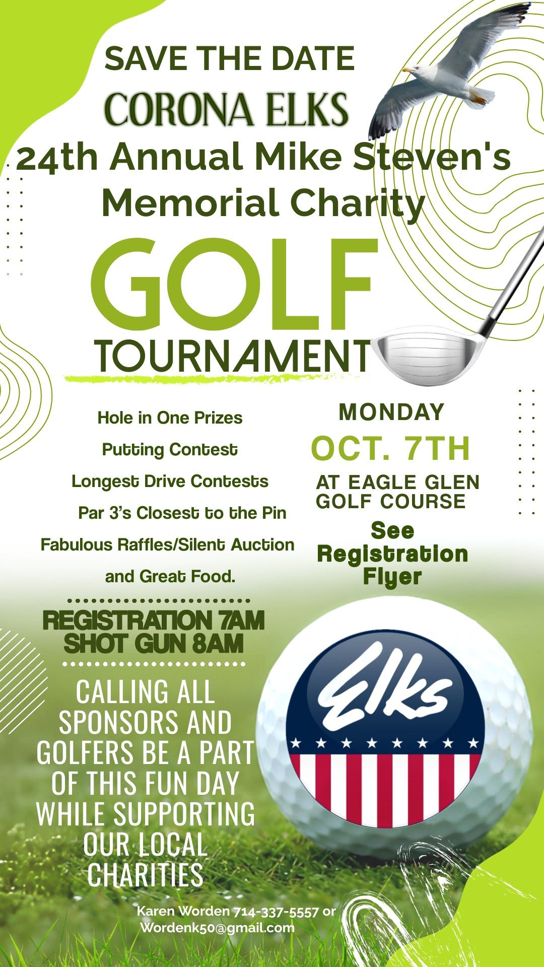 Charity \u26f3\ufe0f Golf Tournament Eagle Glen 