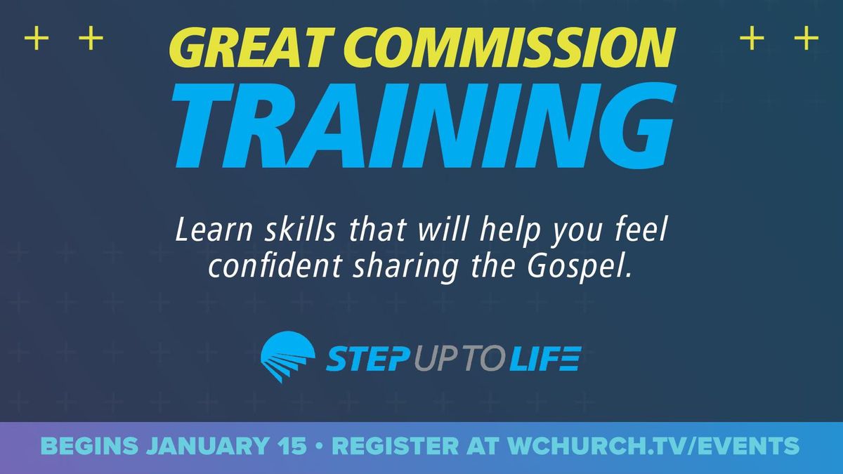 Step Up to Life Evangelism Seminar