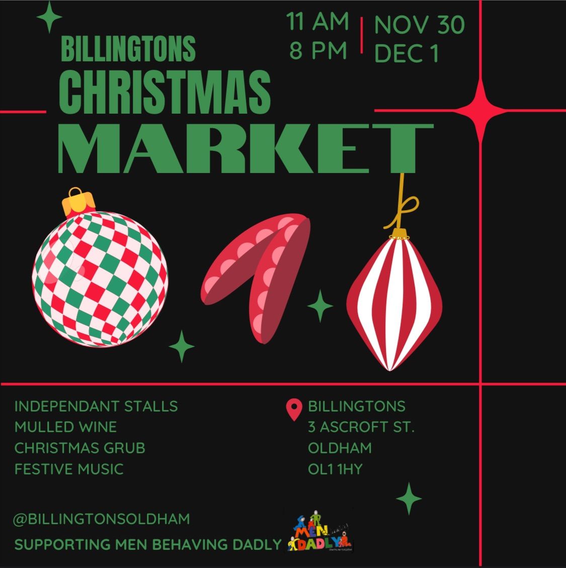 Billingtons Christmas Markets 