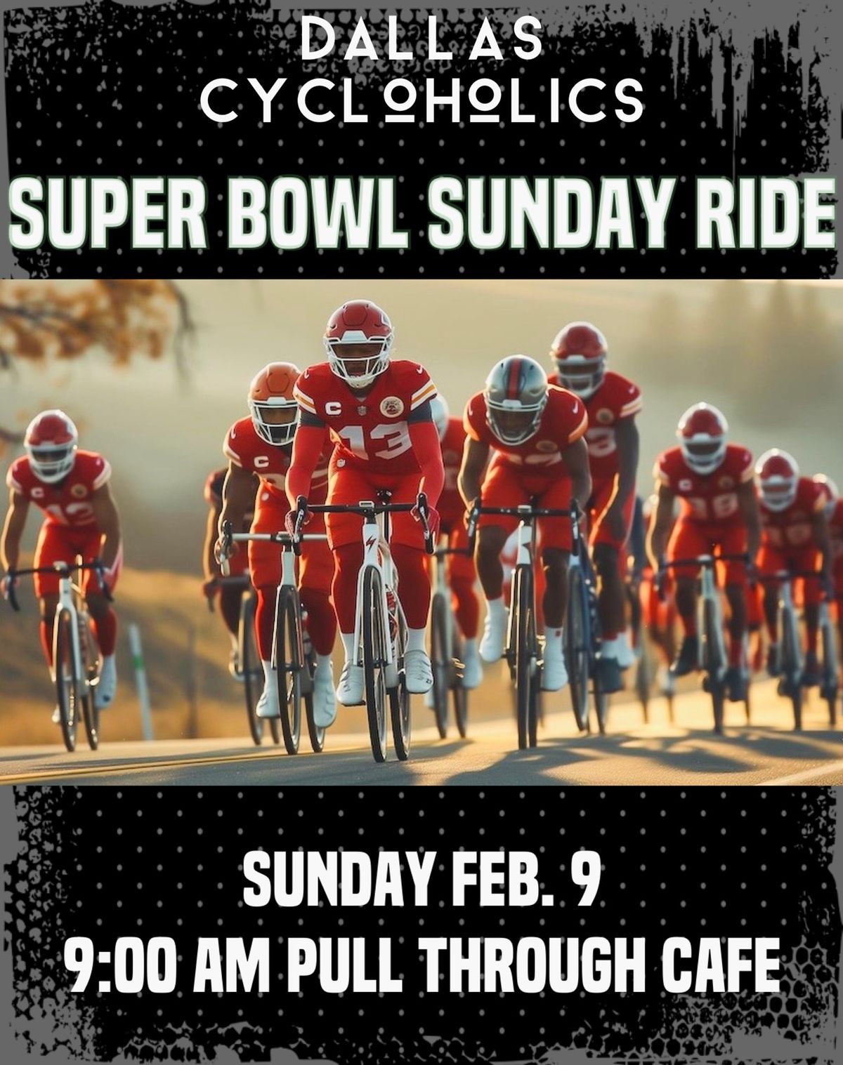 2025 Super Bowl Sunday ride