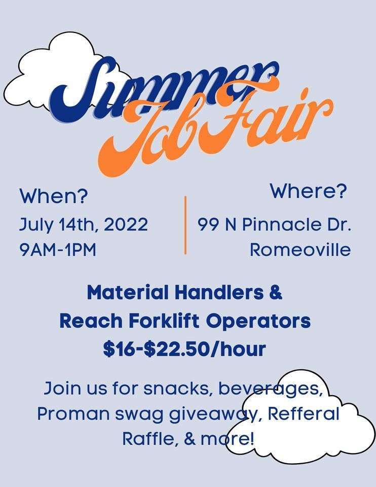 Summer Job Fair at GEODIS