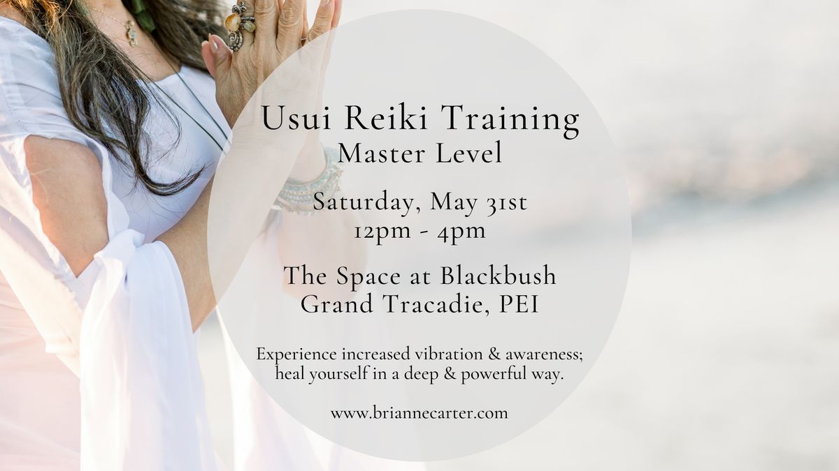 Usui Reiki Training Master Level