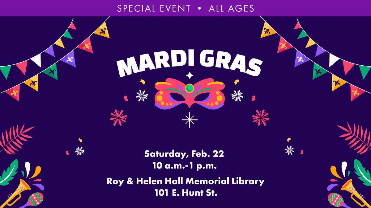 Mardi Gras at McKinney Public Library