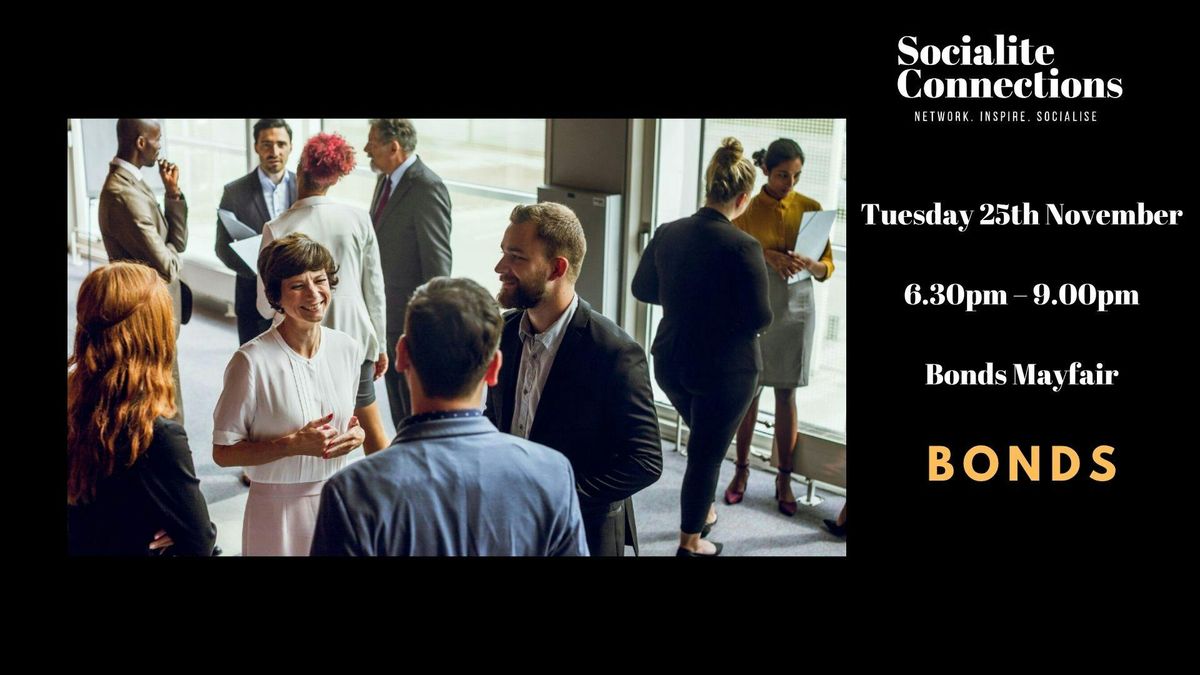 Speed Business Networking for Professionals at Bonds Mayfair