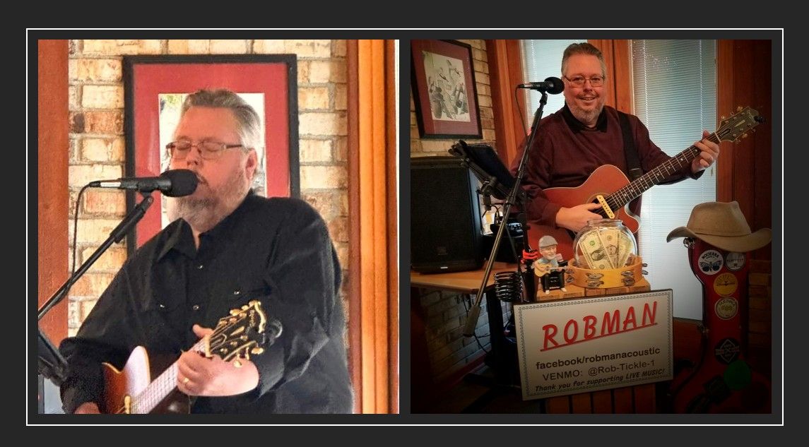 Saturday Live Music with Robman Acoustic