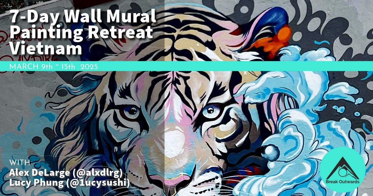 7-Day Wall Mural Painting Retreat in Da Nang,