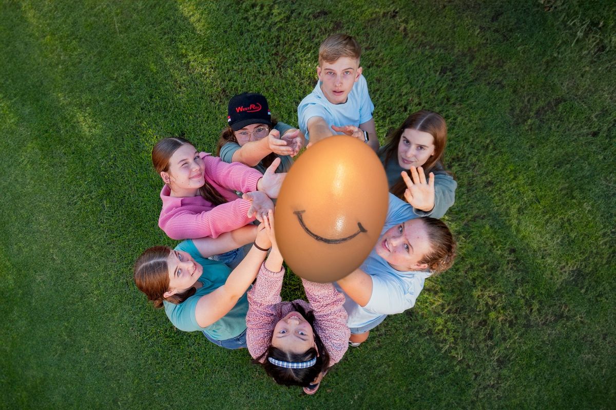 Our Egg Named Larry