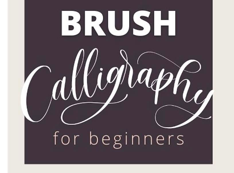 Brush Calligraphy For Beginners At Sage On 47th