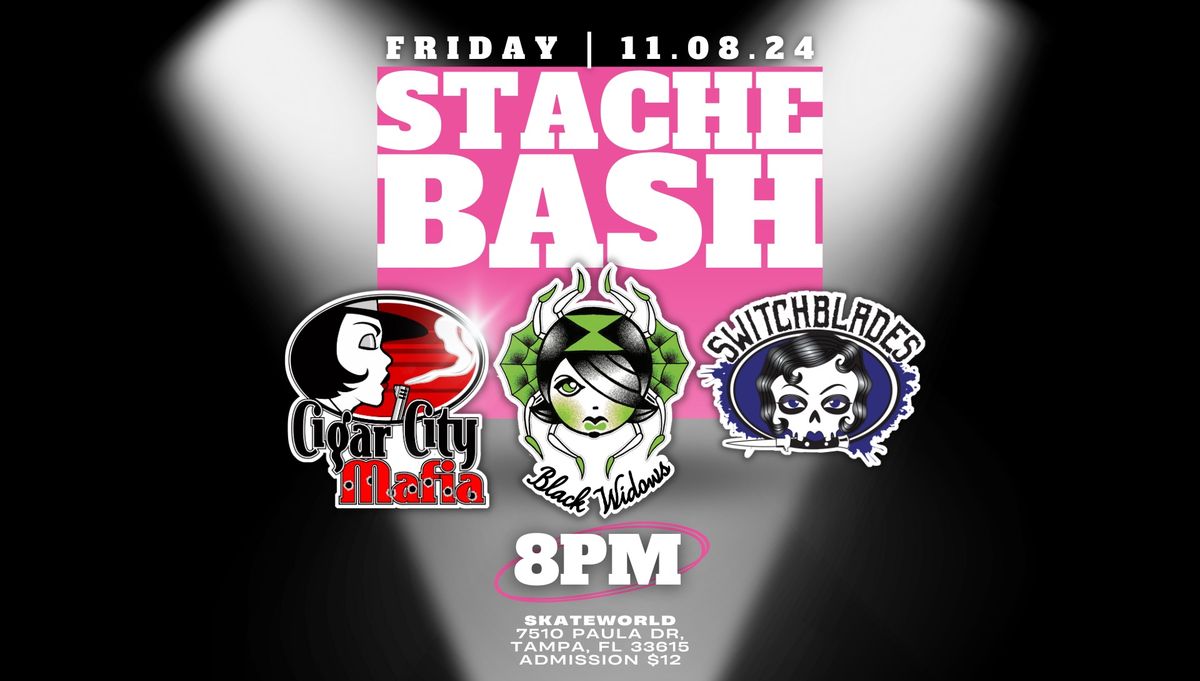 Tampa Roller Derby Stache Bash