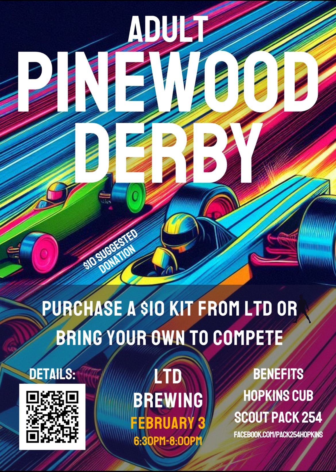 Adult Pinewood Derby 