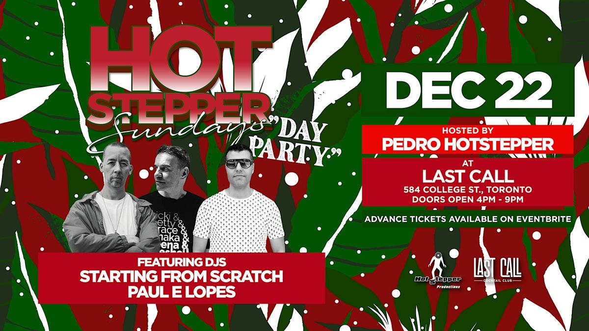 Hot Stepper Sundays Holiday Day Party