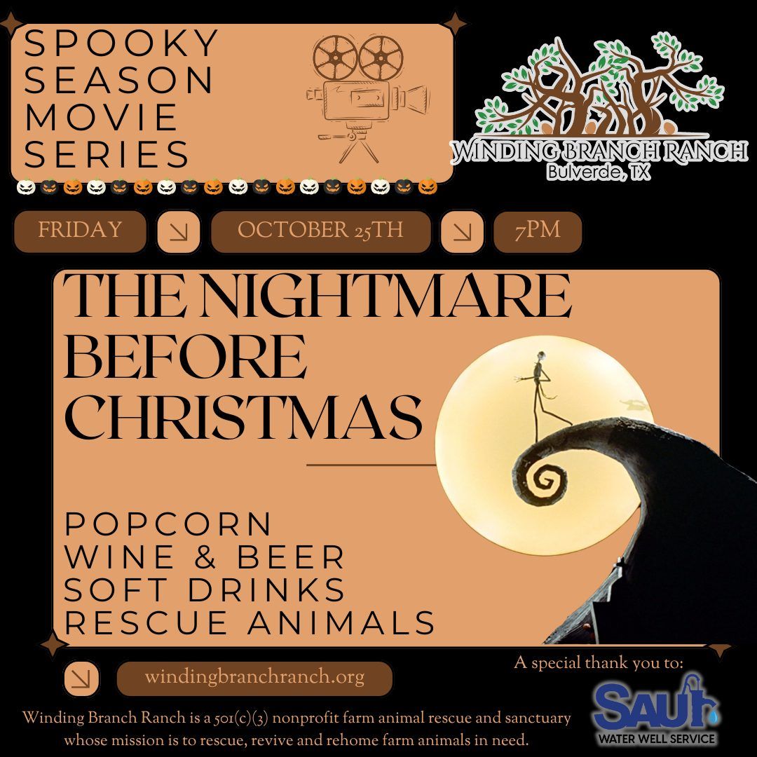 Spooky Season Movie Series: The Nightmare Before Christmas