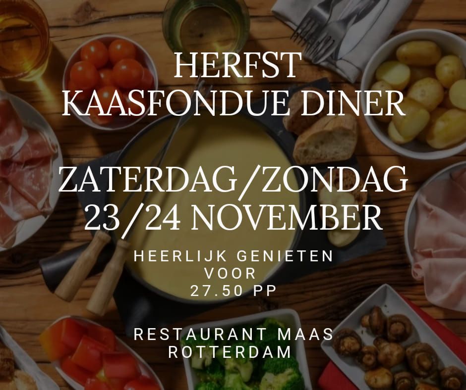 Gorsje on Tour : Kaasfondue aan de Maas