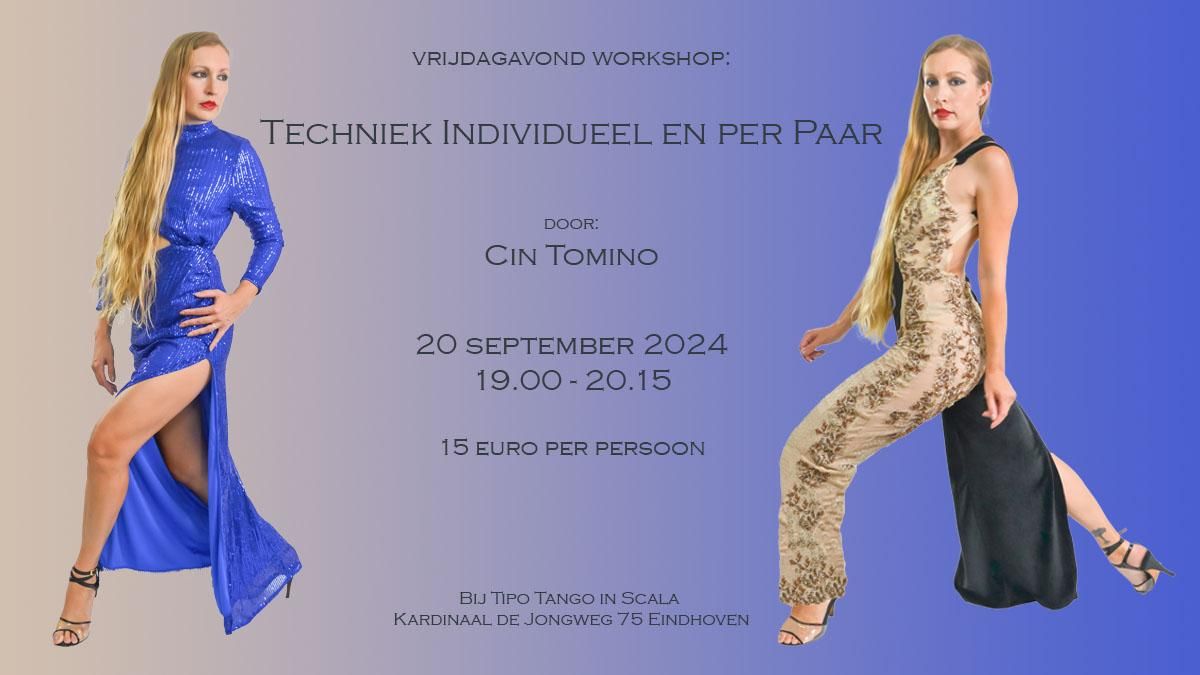 Vrijdagavond workshop met Cin Tomino