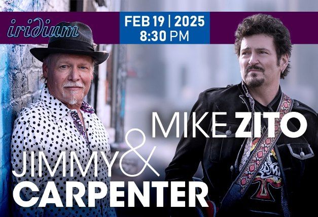 Mike Zito Band \/ Jimmy Carpenter Band - The Iridium NYC