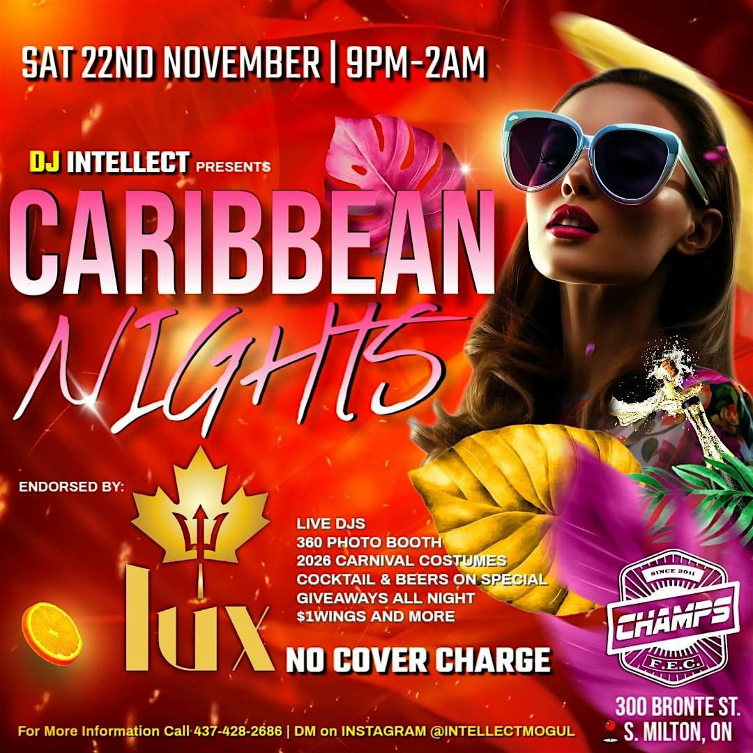 Milton Nightlyfe presents: Caribbean Night! | Hurricane Melissa Relief