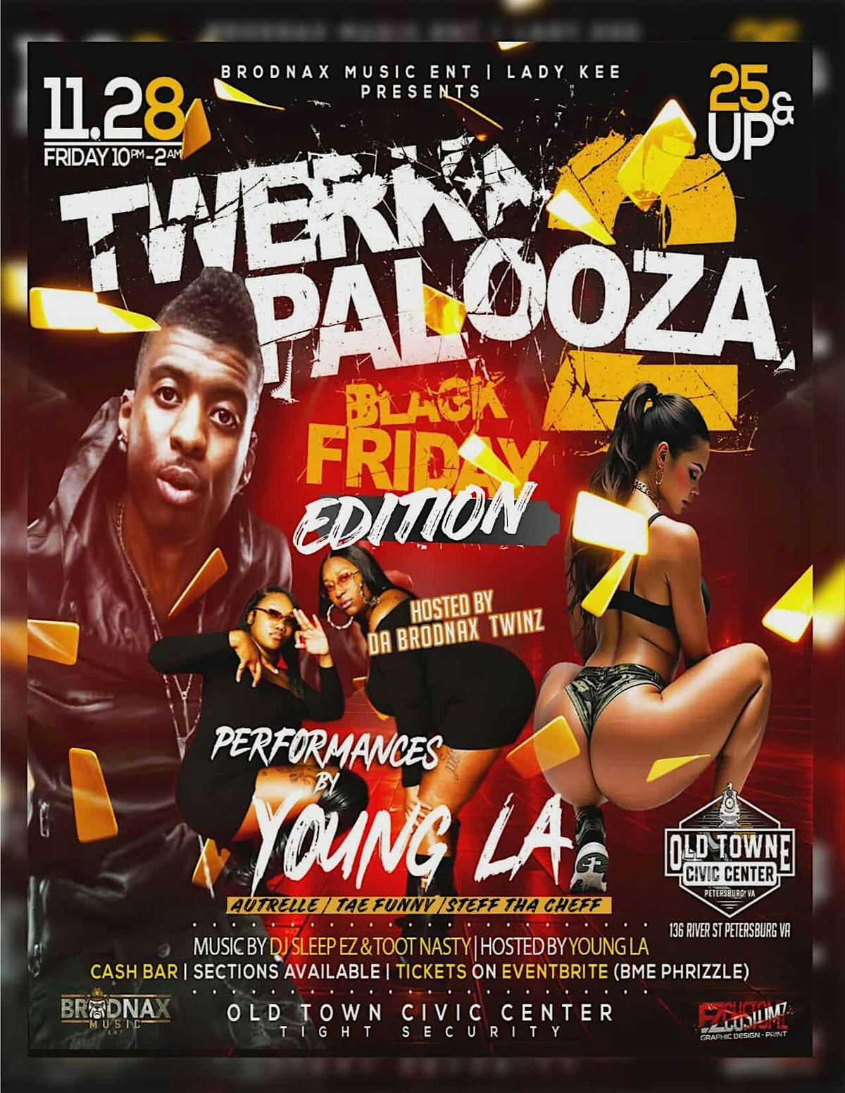 Twerkapalooza 2 Young LA Performing Live