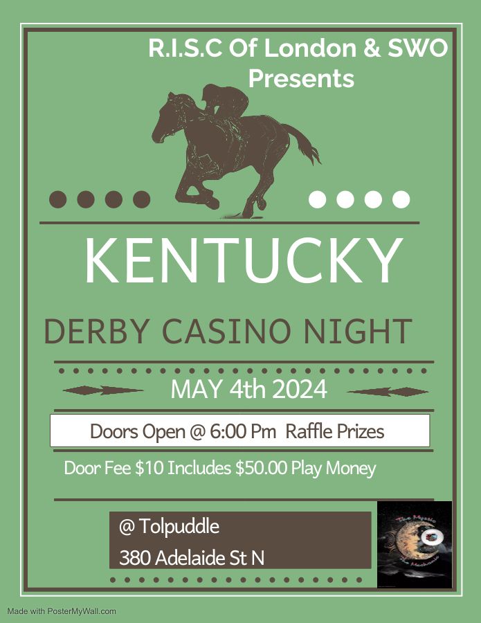Kentucky Derby Casino Night