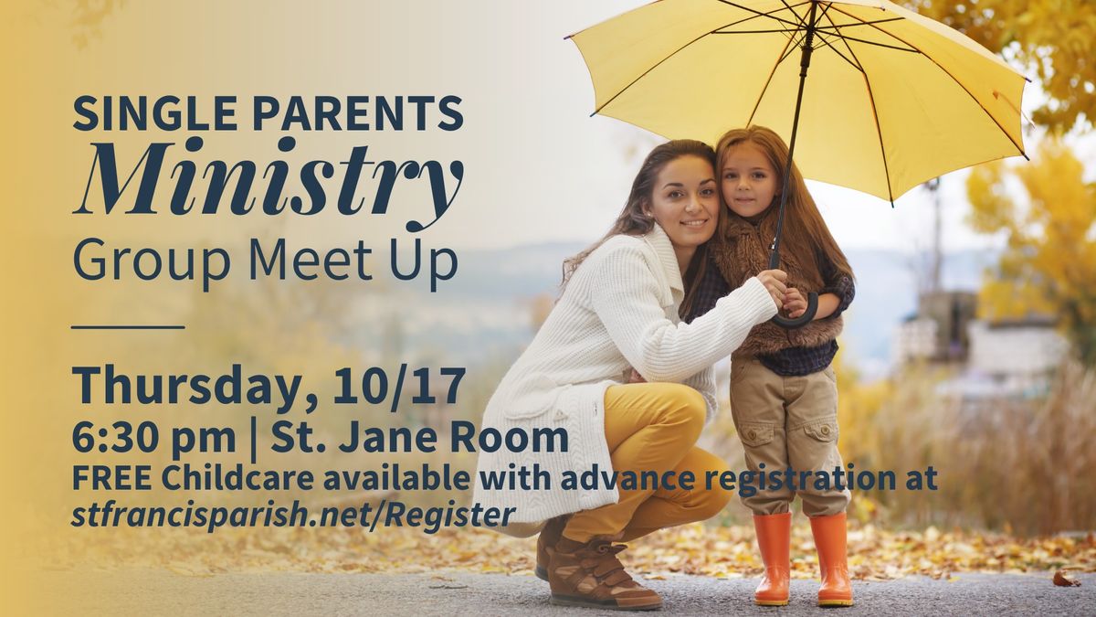 Single Parents Quarterly Meet Up