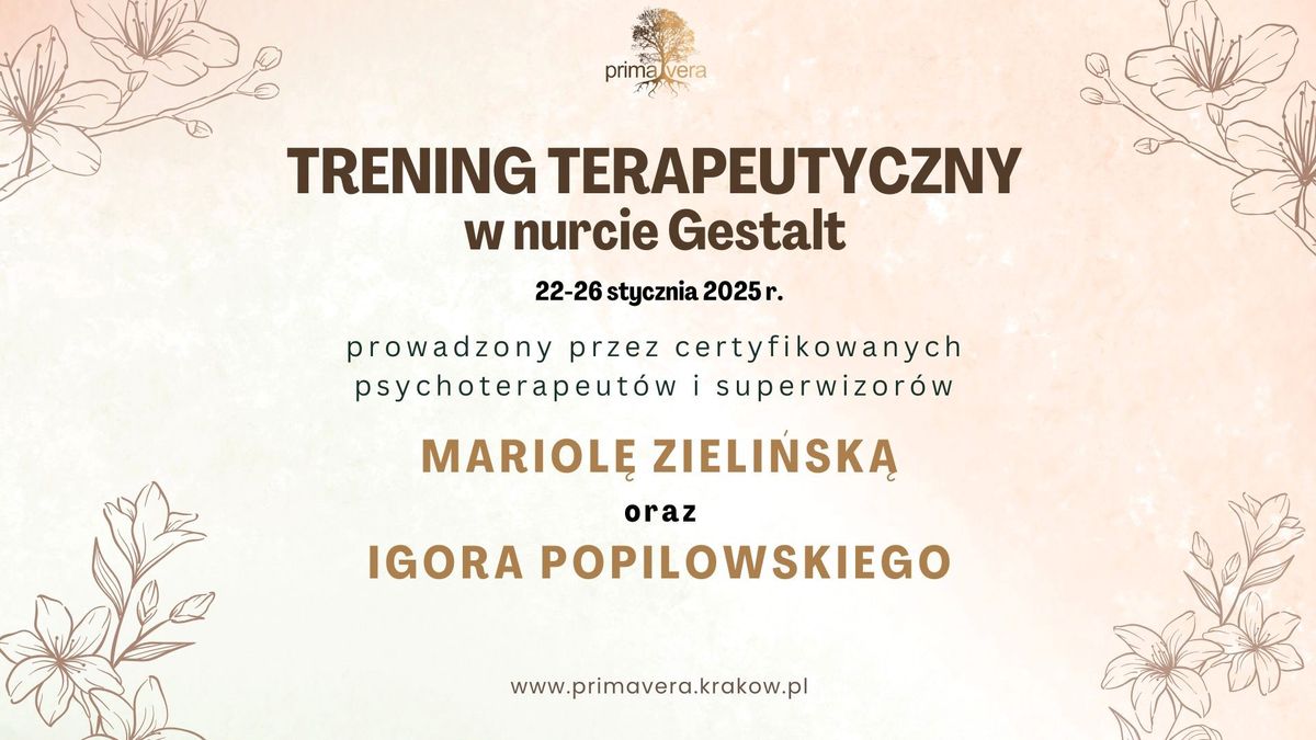 TRENIG TERAPEUTYCZNY