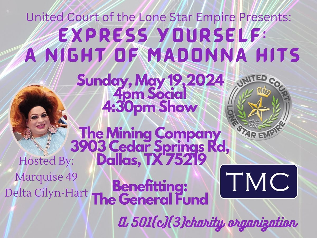 Express Yourself: A Night of Madonna Hits