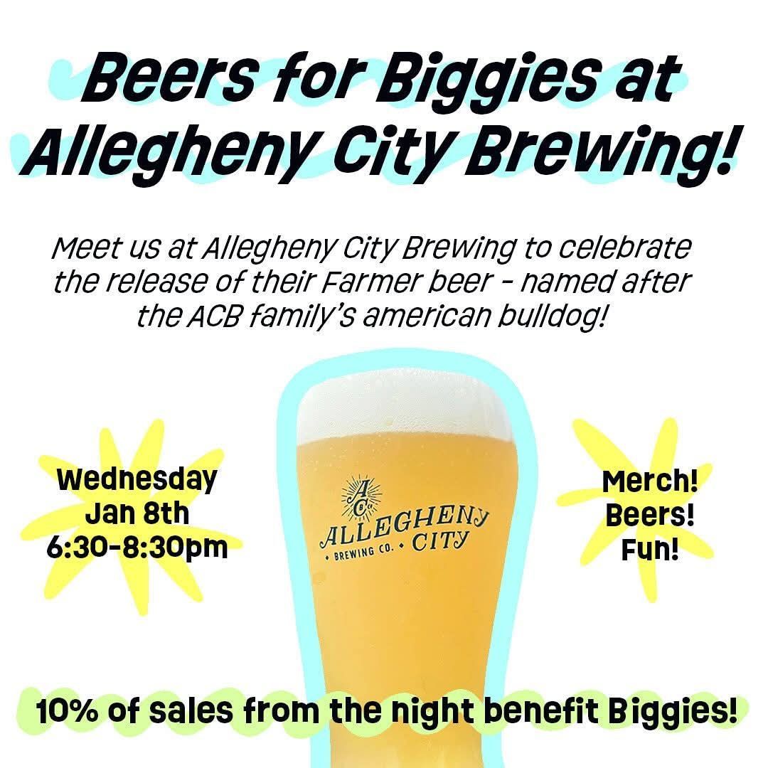 Biggies Bullies Fundraiser & Farmer Farmhouse Beer Release