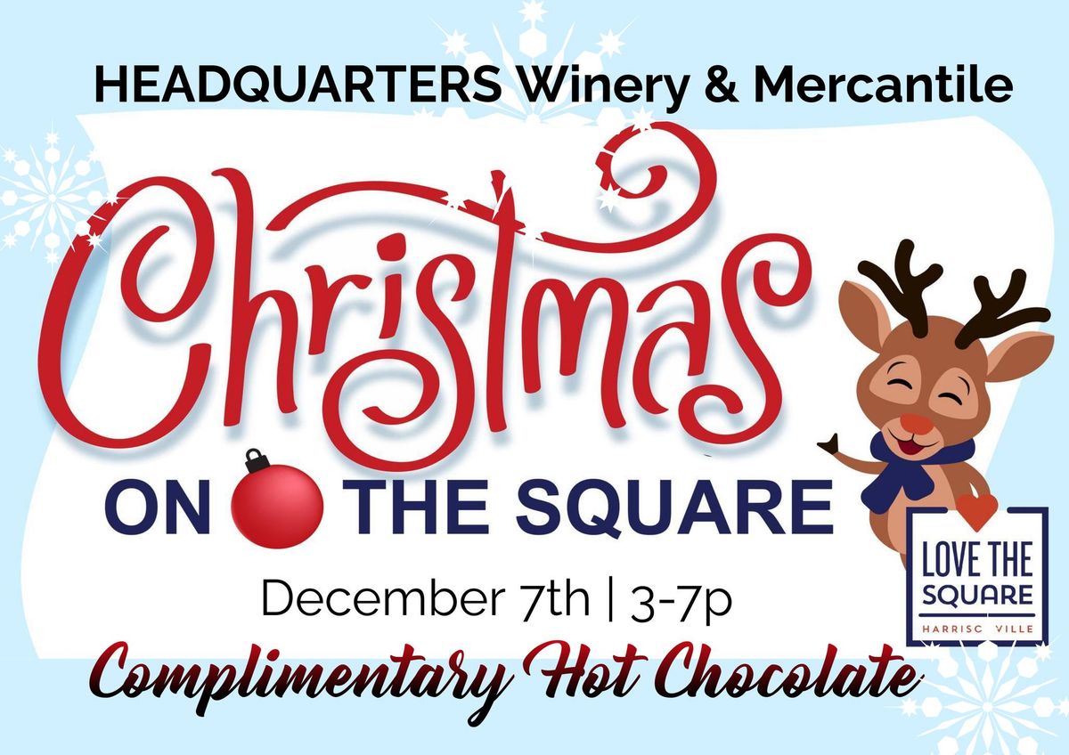 FREE Hot Chocolate Bar - During Christmas on the Square