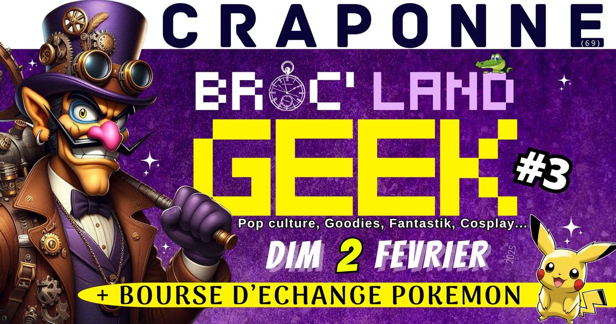 BROC' LAND GEEK - CRAPONNE 2025