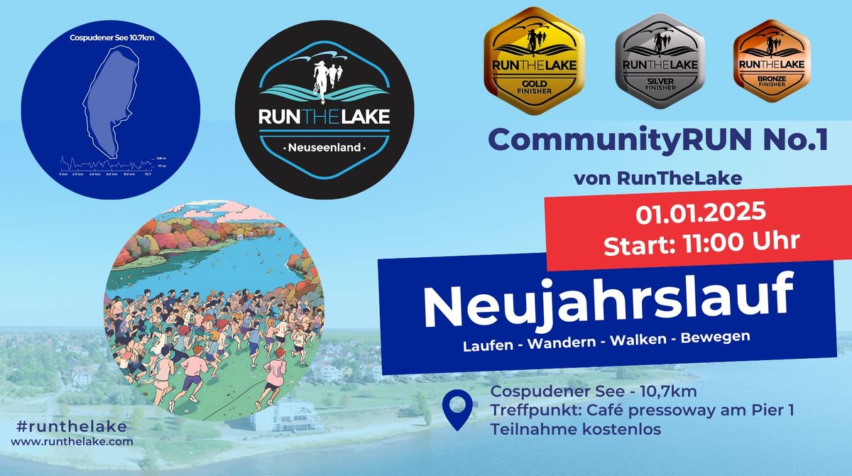 CommunityRUN No. 1 - Cospudener See - RunTheLake 2025