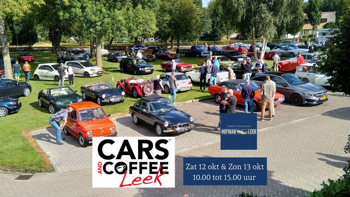 Cars & Coffee weekend Leek ( 12 en 13 oktober 2024)