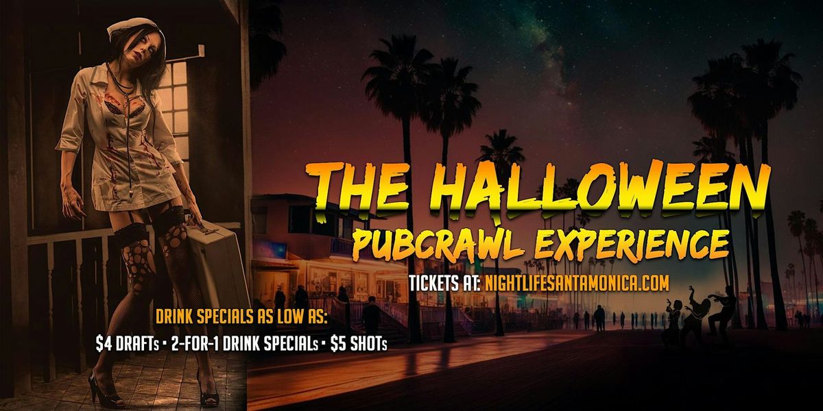 Venice Beach Halloween Pub Crawl Party Saturday