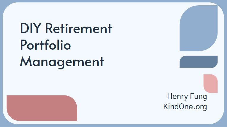 DIY Retirement Portfolio Management