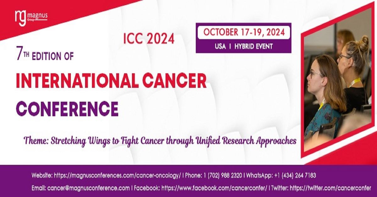 7th Edition of International Cancer Conference