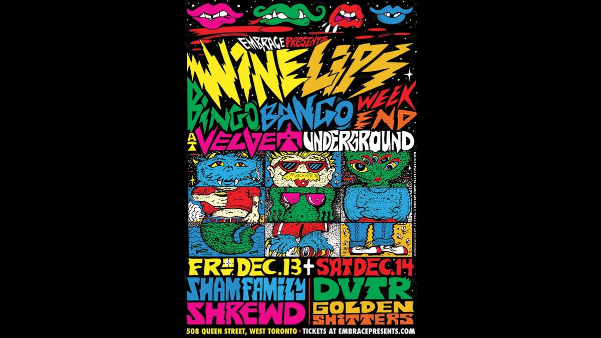 Wine Lips @ Velvet Underground | December 13th & 14th