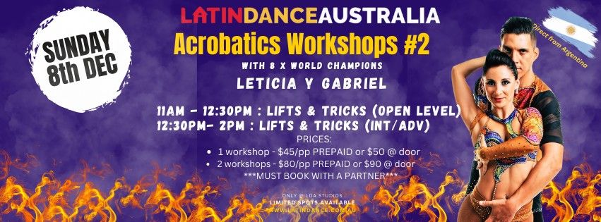 Acrobatics Workshops with Leticia & Gabriel #2