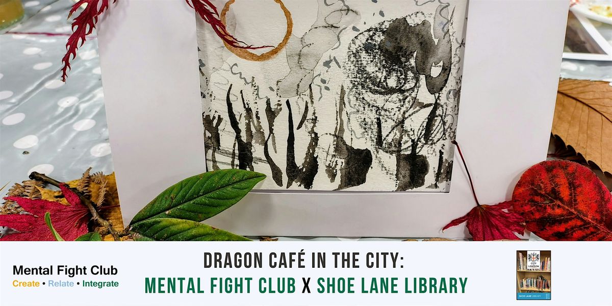 Dragon Caf\u00e9 in the City: Painted Cards
