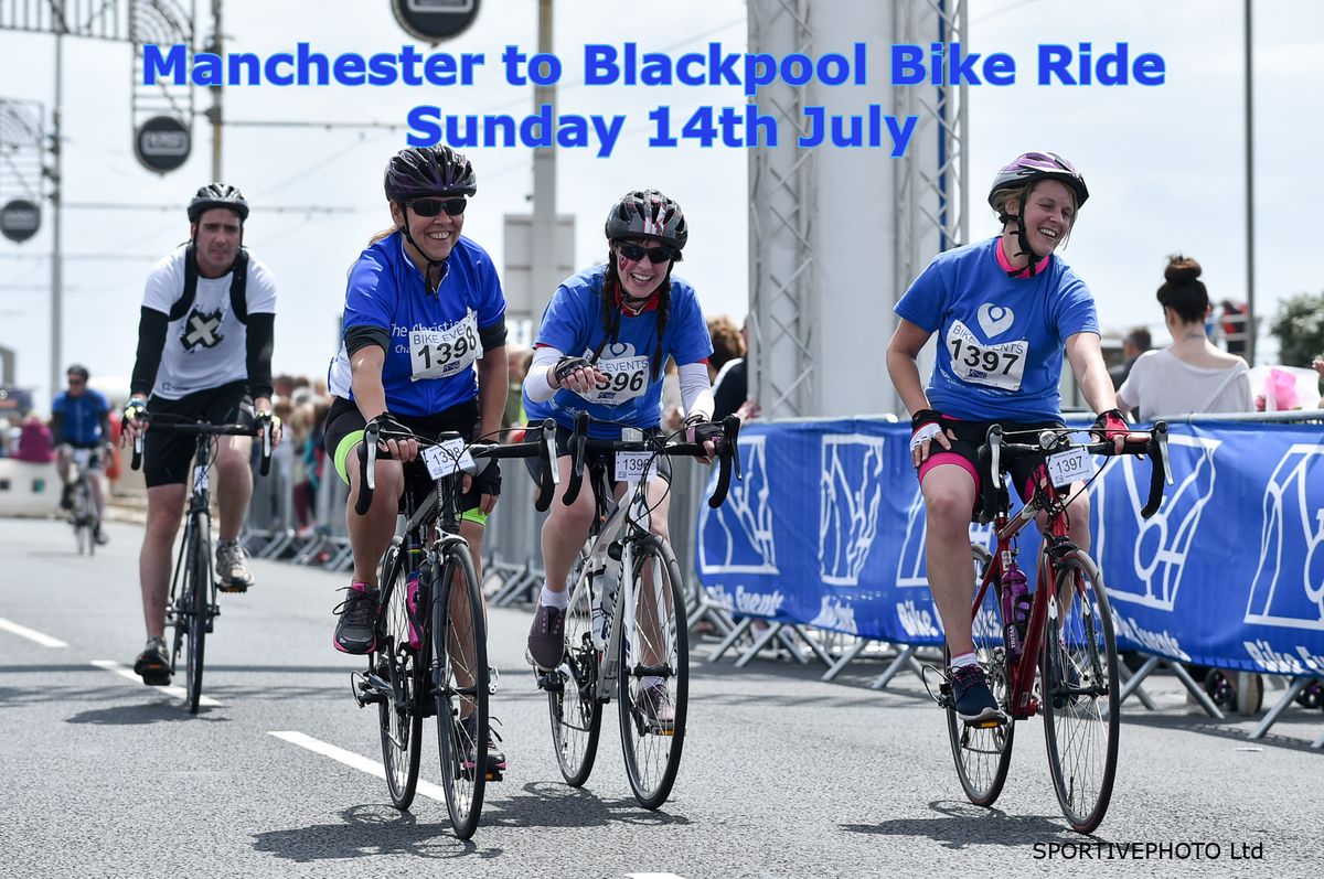 Manchester to Blackpool Bike Ride 