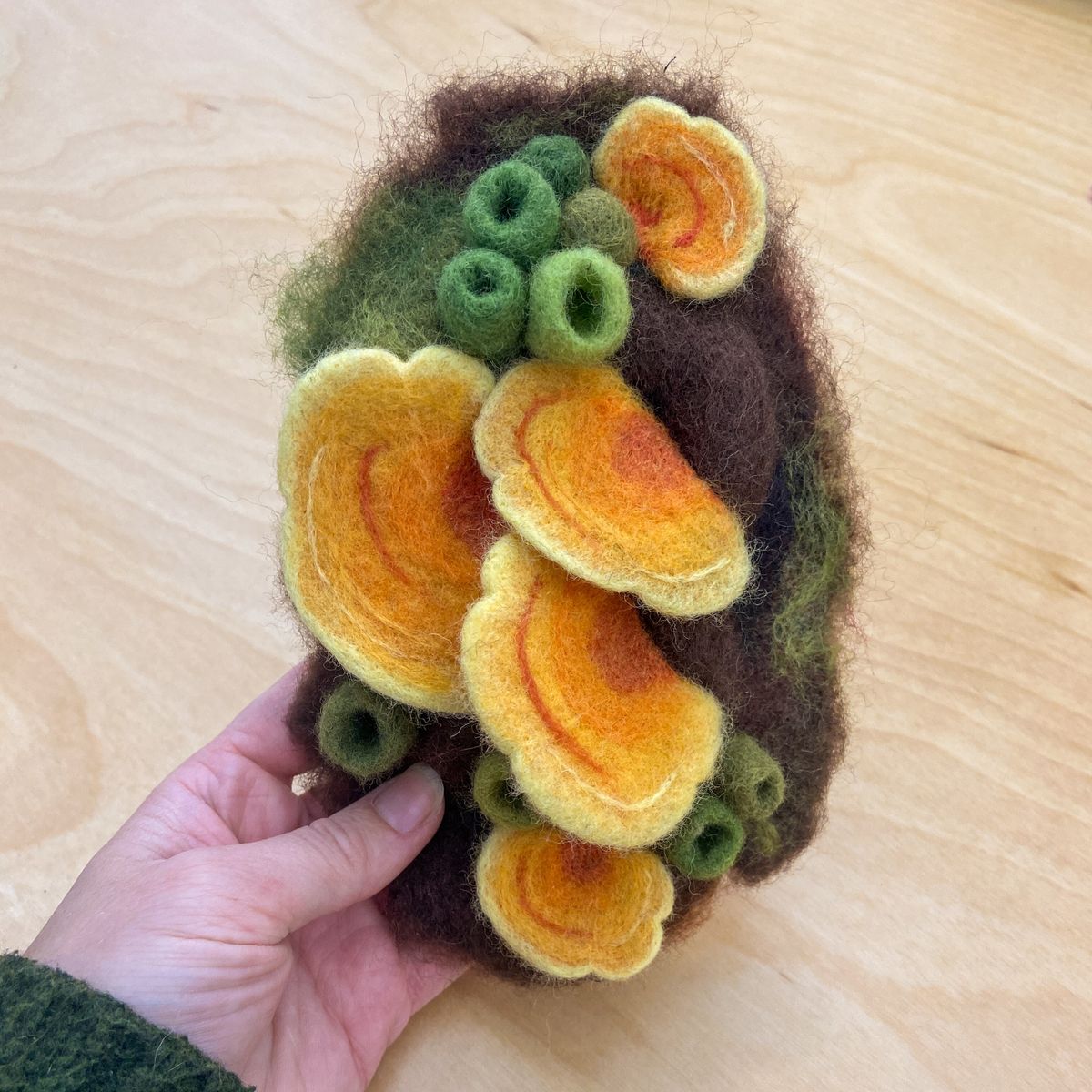Needle Felting the Forest Floor - Class with Amy Reader