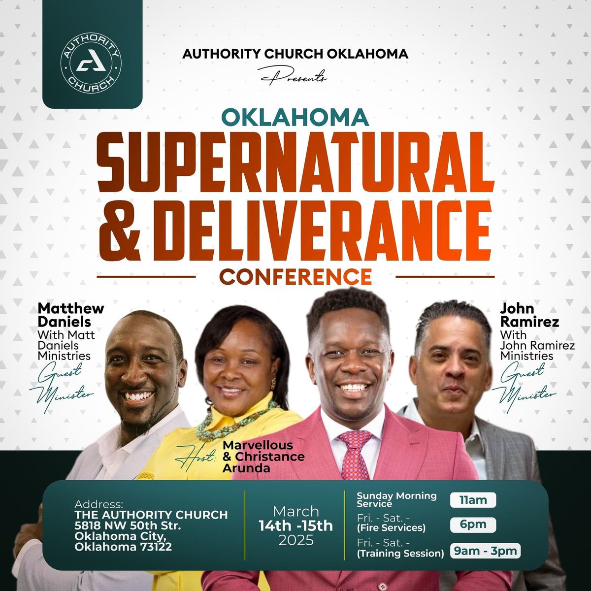 Oklahoma Supernatural and Deliverance Conference